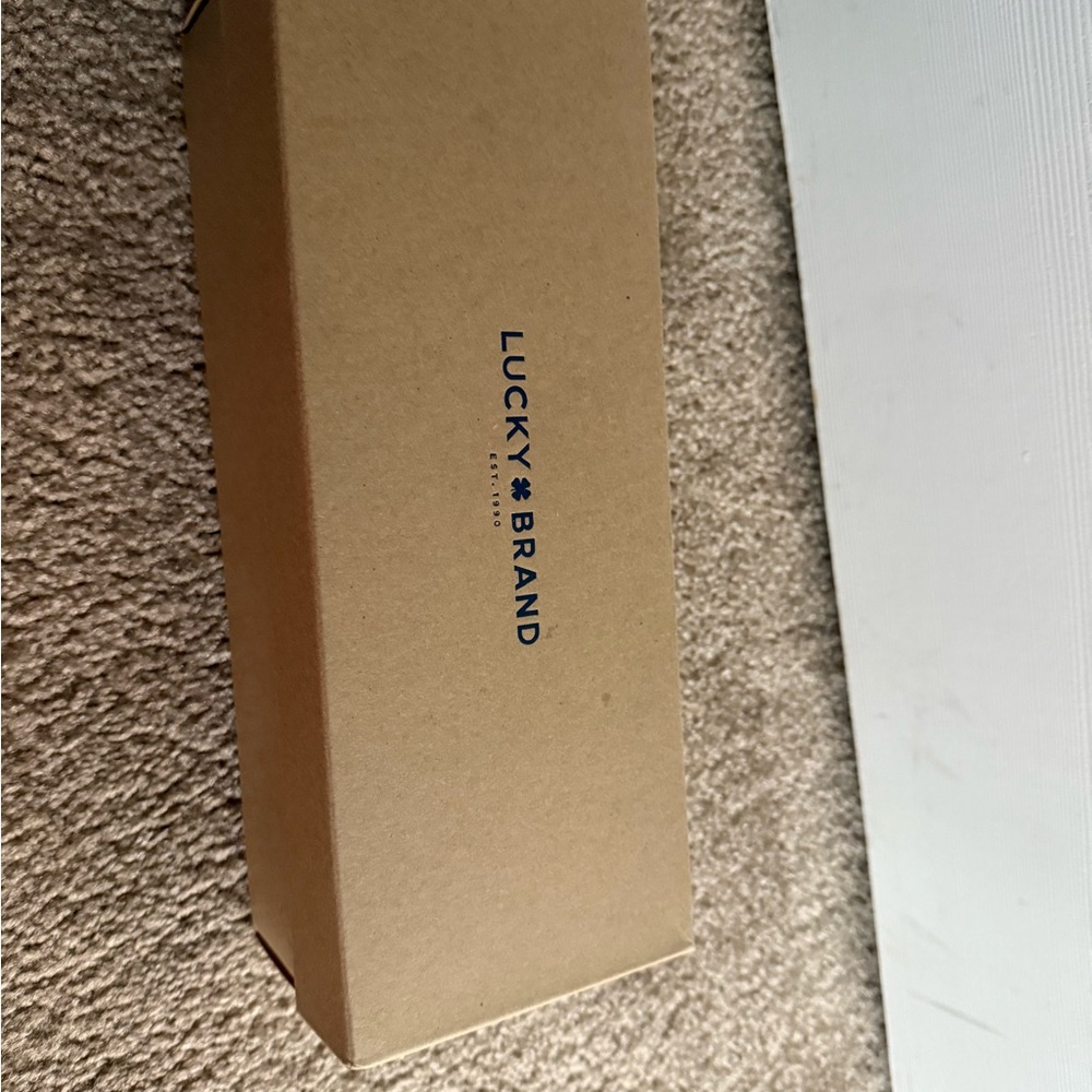 Lucky Brand Tan Box